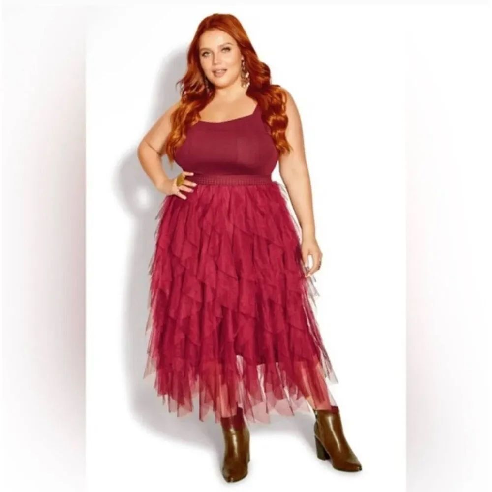 Starling Reine City Chic Zoey Maxi Dress 16 0XL Boho Festival Gypsy Western BNWT - Picture 2 of 15